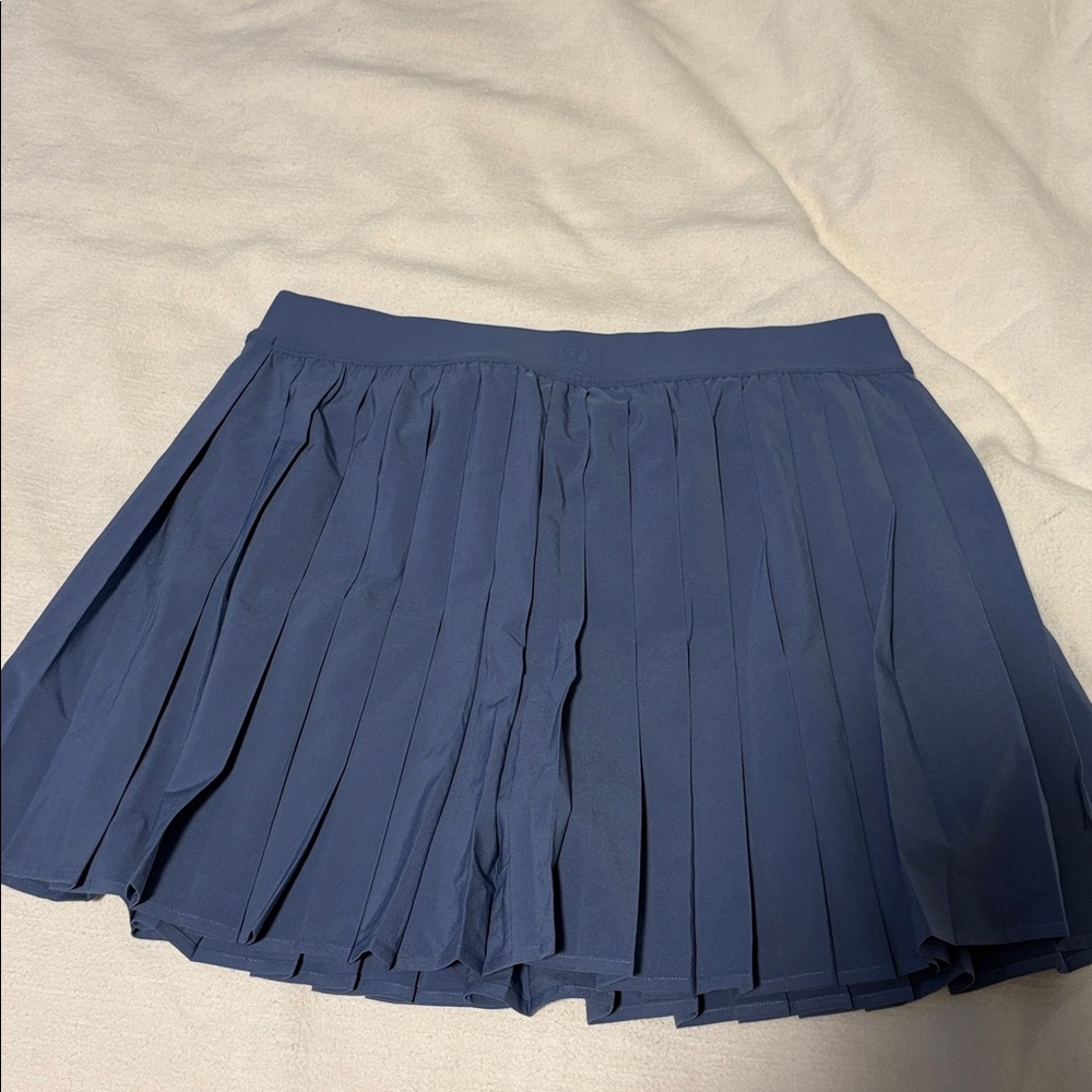 Lululemon high rise pleated tennis skirt